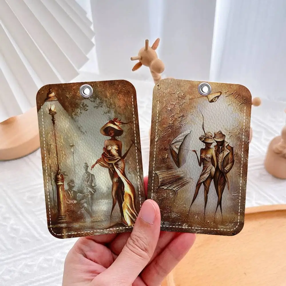 Картина маслом Пара с зонтиком Брелок с держателем карты доступа Автобус Pass Карта еды ID Банковская карта Защитный чехол для безопасности
Картина маслом Пара с зонтиком Брелок с держателем карты доступа Автобус Pass Карта еды ID Банковская карта Защитный чехол для безопасности