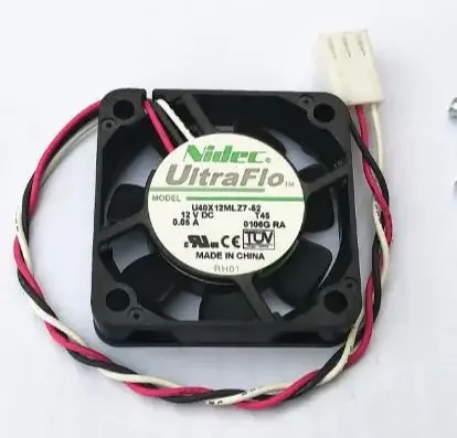 NIDEC 4010 4CM 12V 0.05A U40X12MLZ7-52 three-line silent radiator North-South Bridge fan
NIDEC 4010 4CM 12V 0.05A U40X12MLZ7-52 three-line silent radiator North-South Bridge fan
