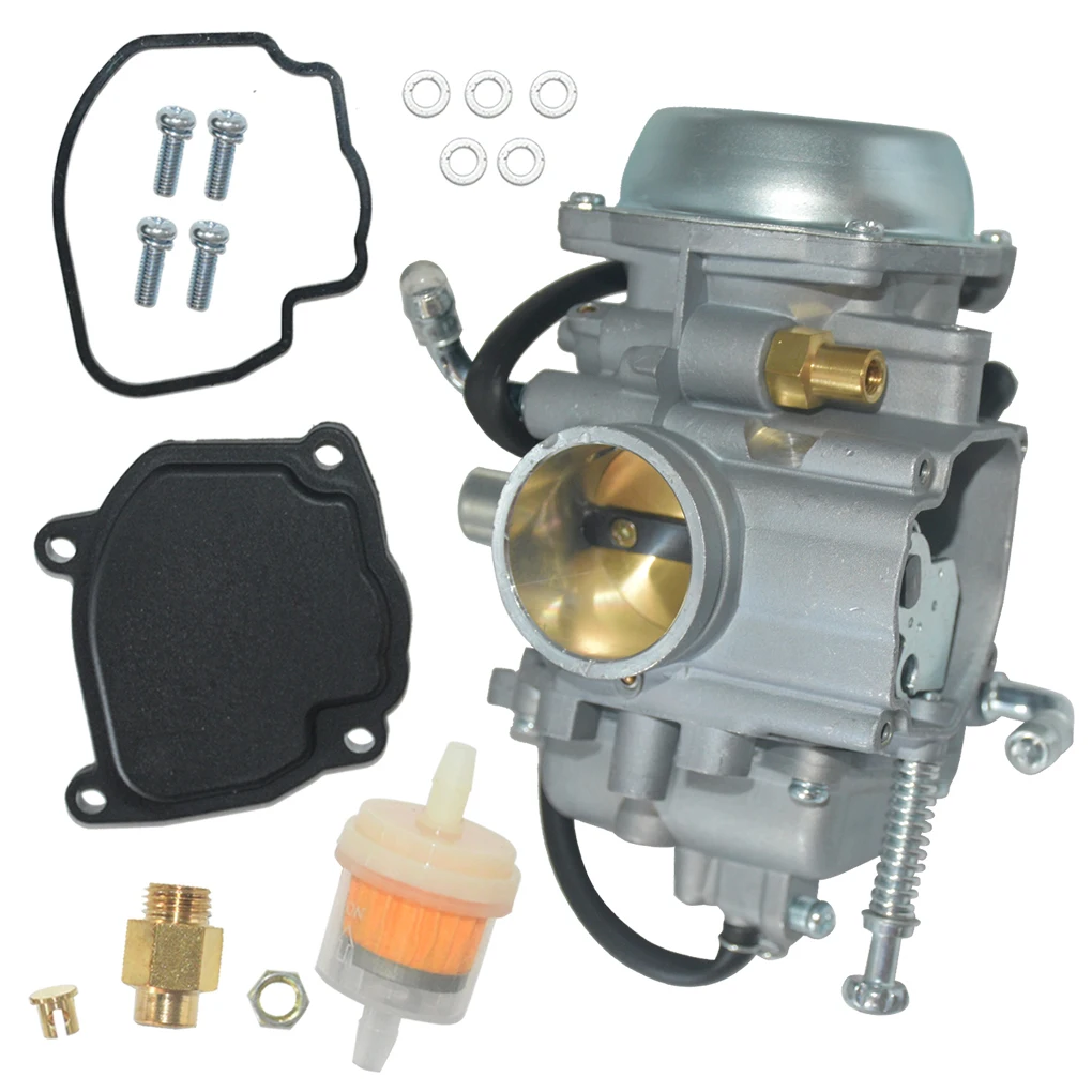 Motorcycle Carburetor Air Filter Carb Replacement for King Quad 300
Motorcycle Carburetor Air Filter Carb Replacement for King Quad 300