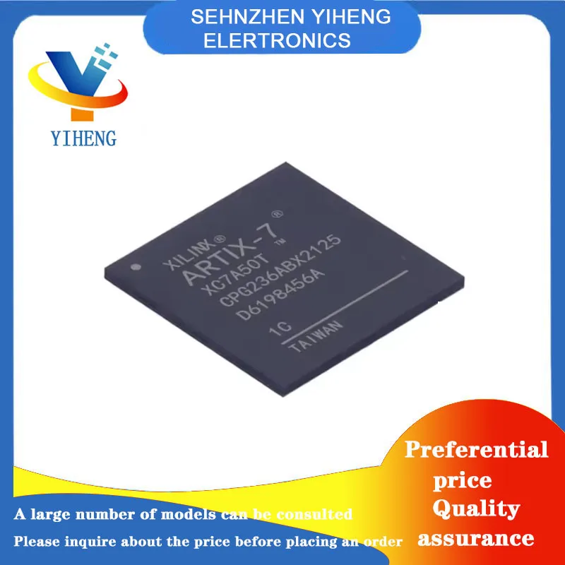 XC7A50T XC7A50T-1CPG236C XC7A50T-1CPG236I 100% New Original Integrated Circuit Electronic Components Direct payment 
XC7A50T XC7A50T-1CPG236C XC7A50T-1CPG236I 100% New Original Integrated Circuit Electronic Components Direct payment