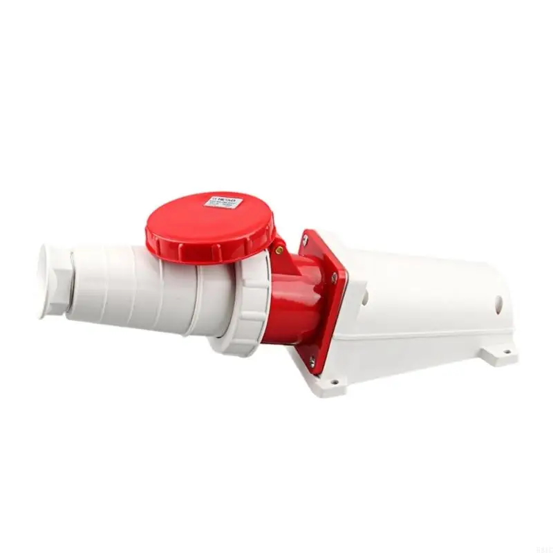 581C 3 Phase 5Pin IP67 Waterproof 63A Industrial Power Connectors Socket 380 415V
581C 3 Phase 5Pin IP67 Waterproof 63A Industrial Power Connectors Socket 380 415V