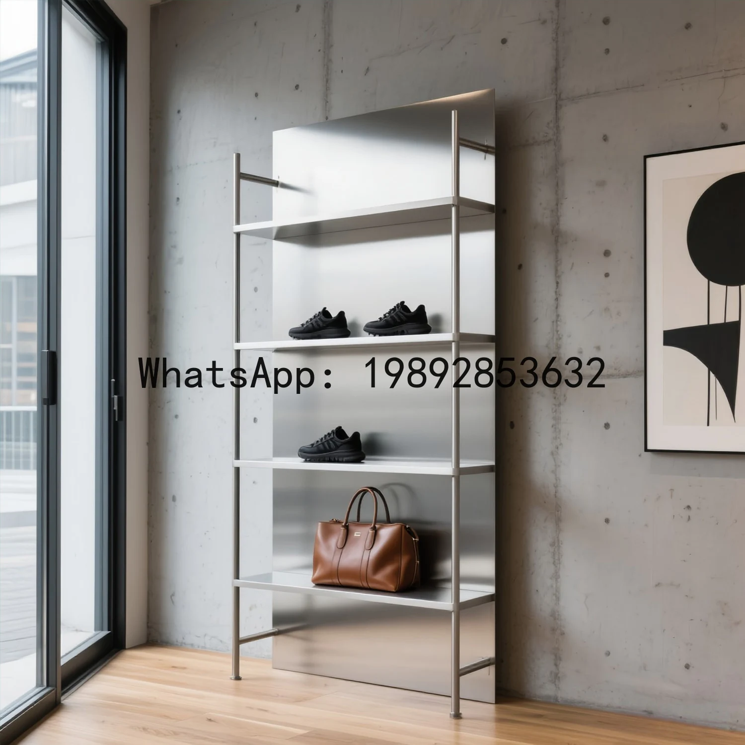Display Rack Stainless Steel Shelf Multi-layer Storage Floor-standing Organizer Book Flower Pot Ornament
Display Rack Stainless Steel Shelf Multi-layer Storage Floor-standing Organizer Book Flower Pot Ornament