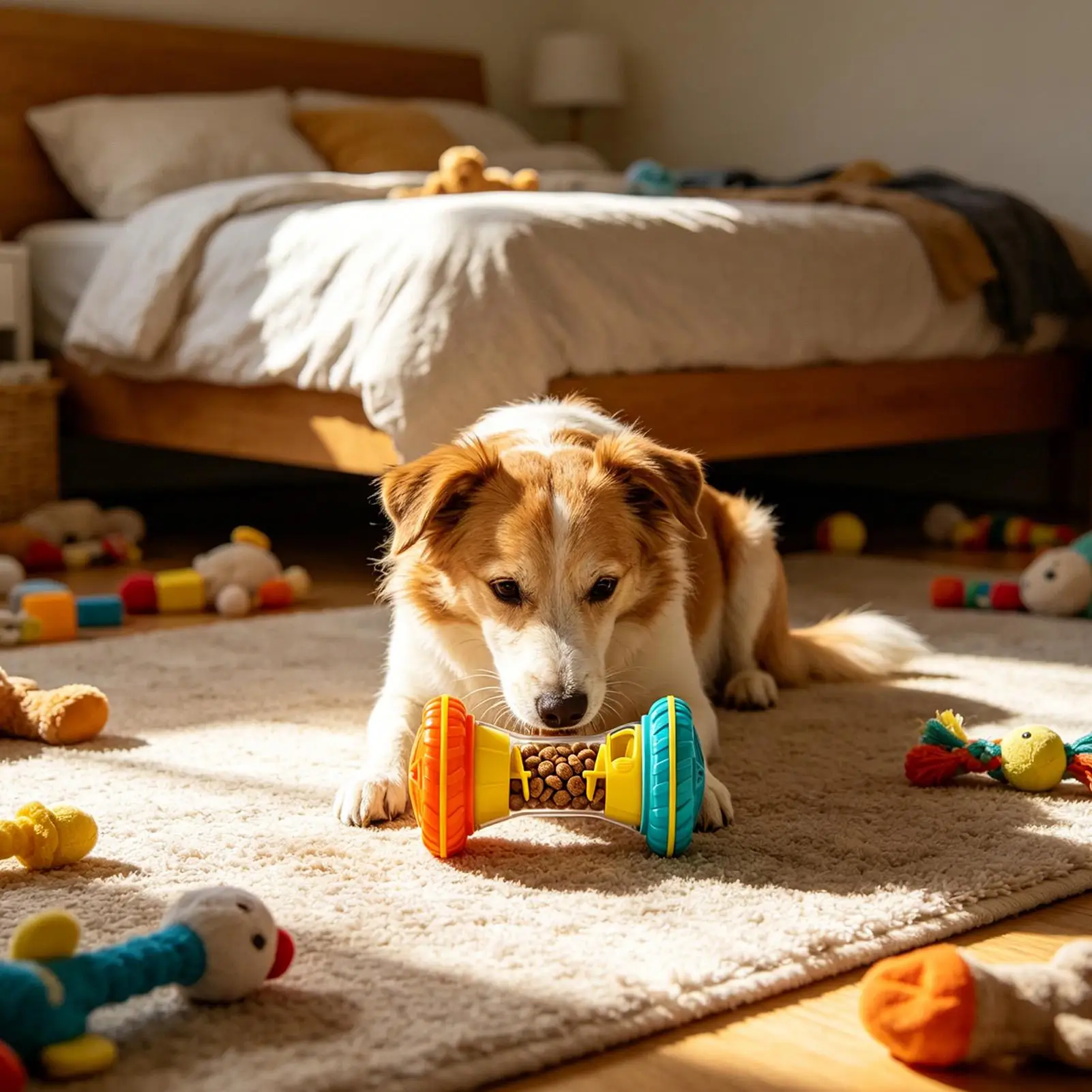 Dog Treat Dispenser Toy Adjustable Food Dispenser Puzzle Dog Enrichment Toys For Home Kitchen Living Room Dining Area Apartment
Dog Treat Dispenser Toy Adjustable Food Dispenser Puzzle Dog Enrichment Toys For Home Kitchen Living Room Dining Area Apartment