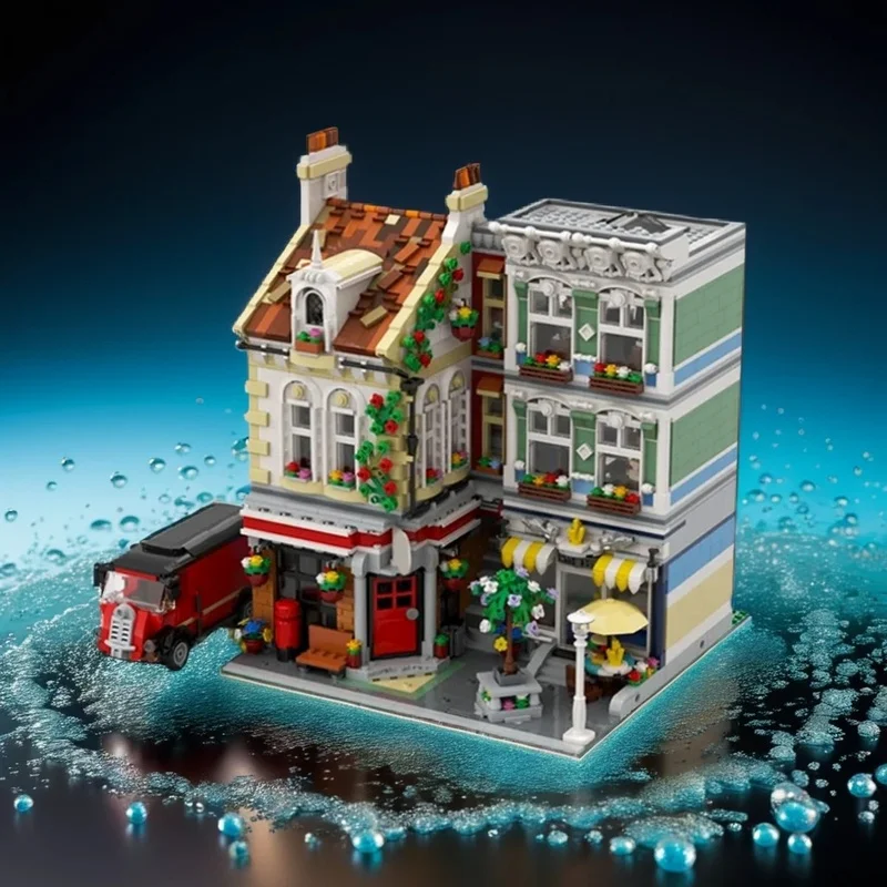 NEW 3450PCS MOC Street View Brick Square Post Office Model Custom Building Blocks Architecture DIY Assembly Display Gift Set Set
NEW 3450PCS MOC Street View Brick Square Post Office Model Custom Building Blocks Architecture DIY Assembly Display Gift Set Set