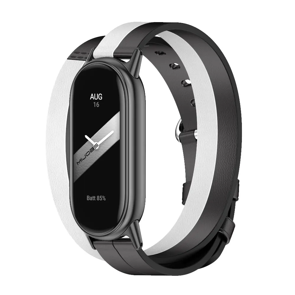 Ремешок кожаный для Mi Band 9, браслет с двойной петлей для Xiaomi Smart Band 8 9, Miband 7 6 5 4 3, аксессуары
Ремешок кожаный для Mi Band 9, браслет с двойной петлей для Xiaomi Smart Band 8 9, Miband 7 6 5 4 3, аксессуары