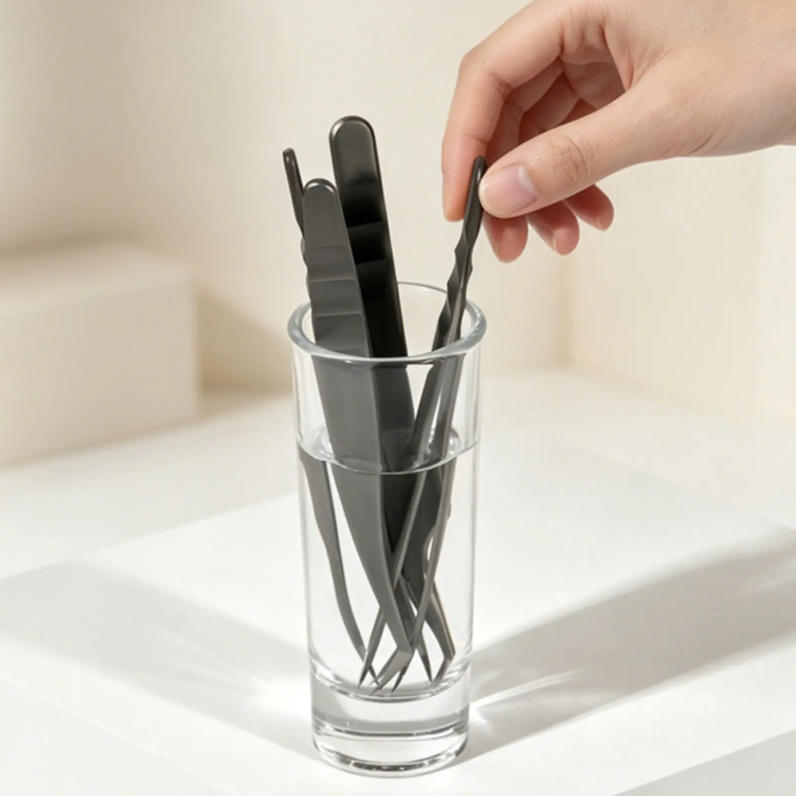 Eyelash Tweezer Cup Multi-Purpose Lash Extension Sanitizer Jar Clear Glass Tool Cup Easy to Clean Tweezer Storage Box
Eyelash Tweezer Cup Multi-Purpose Lash Extension Sanitizer Jar Clear Glass Tool Cup Easy to Clean Tweezer Storage Box