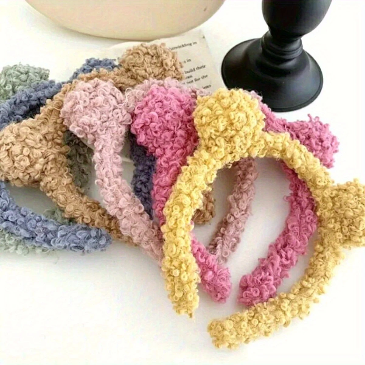 Bear Ears Plush Headband for Girls Kids, Warm Soft Animal Ear Hair Hoop for Winter Fashion, Cute Hair Accessories Headwear
Bear Ears Plush Headband for Girls Kids, Warm Soft Animal Ear Hair Hoop for Winter Fashion, Cute Hair Accessories Headwear