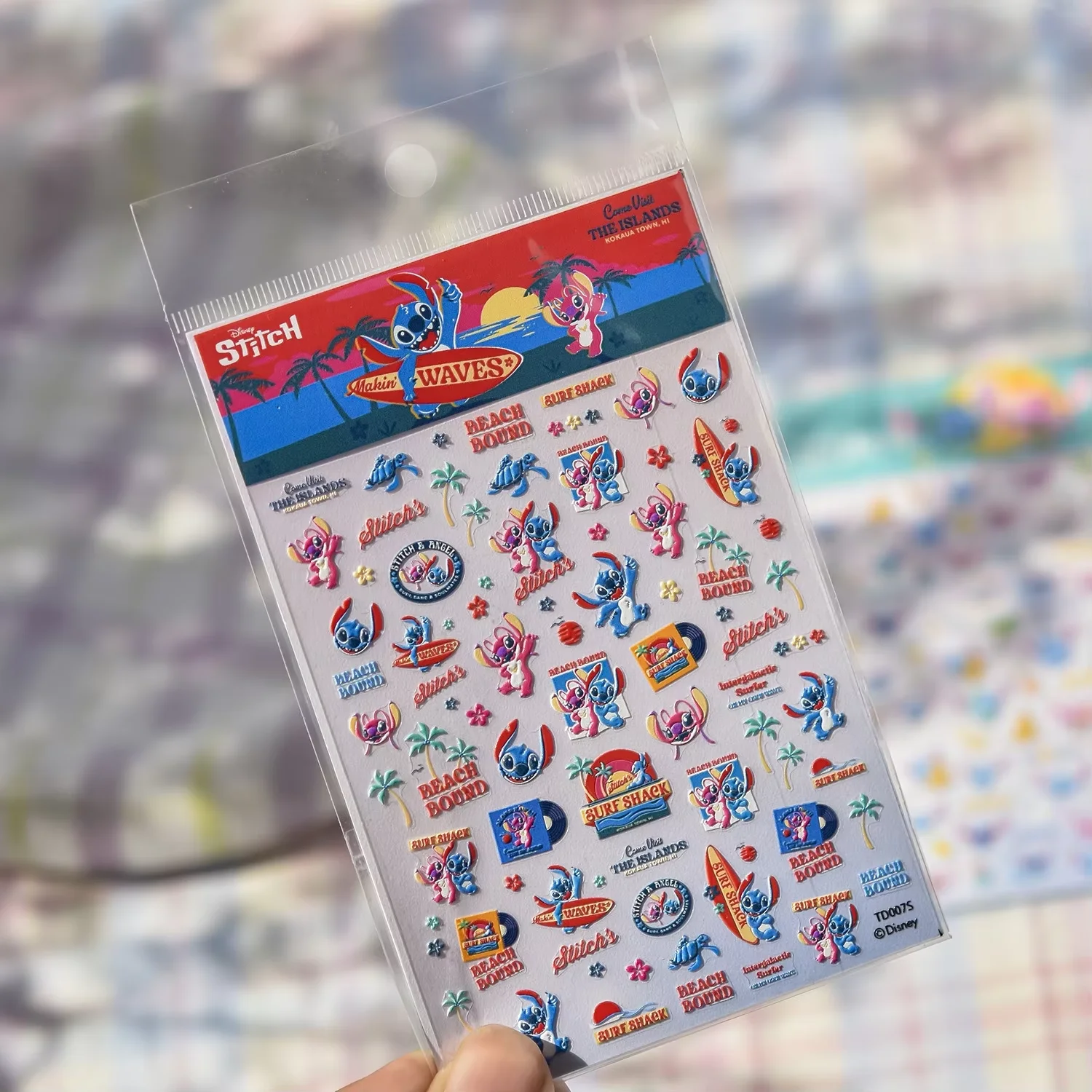 5D Disney Anime Stitch Nail Art Stickers Cartoon Cute Mickey Minnie Nail Decorative Stickers Mermaid Princess Stickers For Nails
5D Disney Anime Stitch Nail Art Stickers Cartoon Cute Mickey Minnie Nail Decorative Stickers Mermaid Princess Stickers For Nails