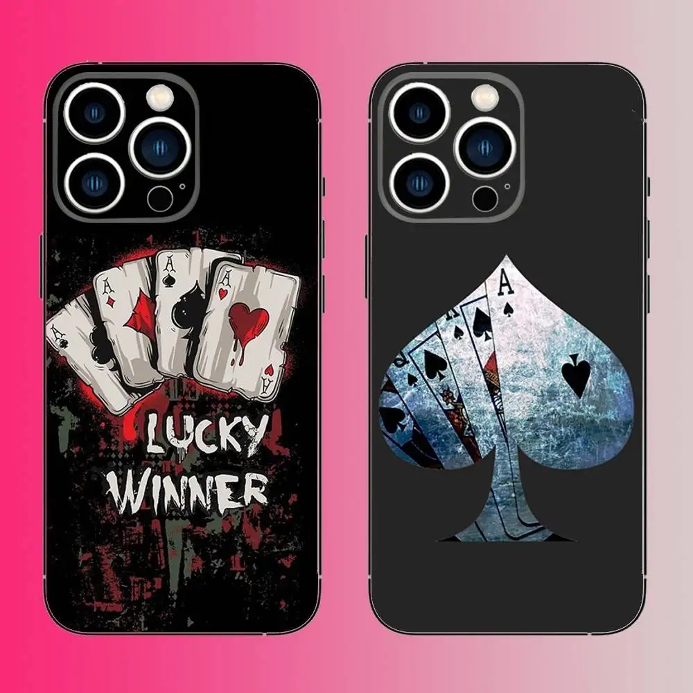 Poker Ace of Spades Phone Case For iPhone 16,15,14,13,12,11,Pro,Max,Plus,Mini,X,XS,XR,8,7,6,S,SE Soft Black Case
Poker Ace of Spades Phone Case For iPhone 16,15,14,13,12,11,Pro,Max,Plus,Mini,X,XS,XR,8,7,6,S,SE Soft Black Case