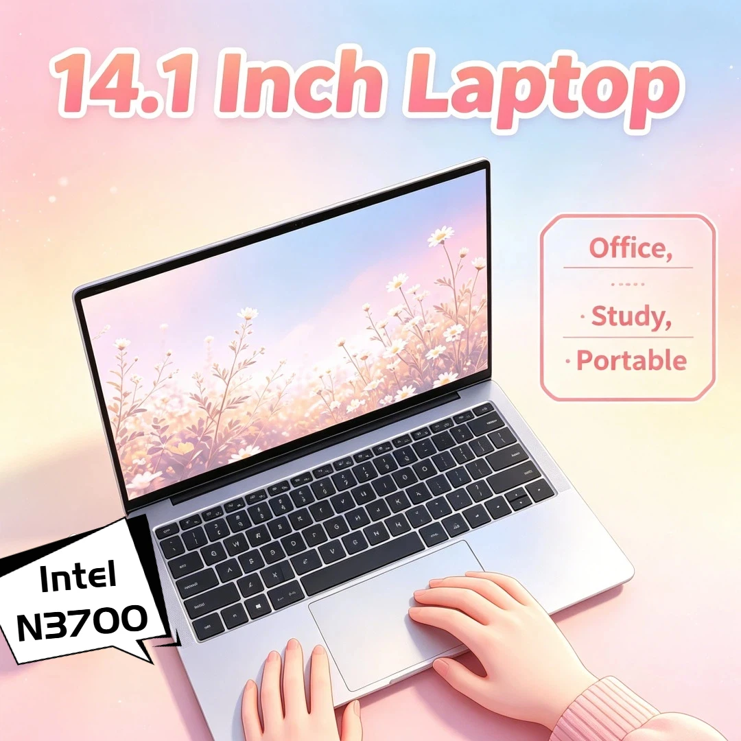 Premium 2026 New Slim Light 14.1 Inch Ultra Thin Laptop Intel N3700 Win11 16GB 32GB RAM 2TB SSD Stable Running High Performance
Premium 2026 New Slim Light 14.1 Inch Ultra Thin Laptop Intel N3700 Win11 16GB 32GB RAM 2TB SSD Stable Running High Performance