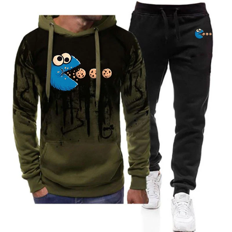 2025 Spring And Autumn Men's Premium Fabric Hoodies NomNom-Cookie Adventure Graphic Logo Creative Graphic Print Pants Suits
2025 Spring And Autumn Men's Premium Fabric Hoodies NomNom-Cookie Adventure Graphic Logo Creative Graphic Print Pants Suits