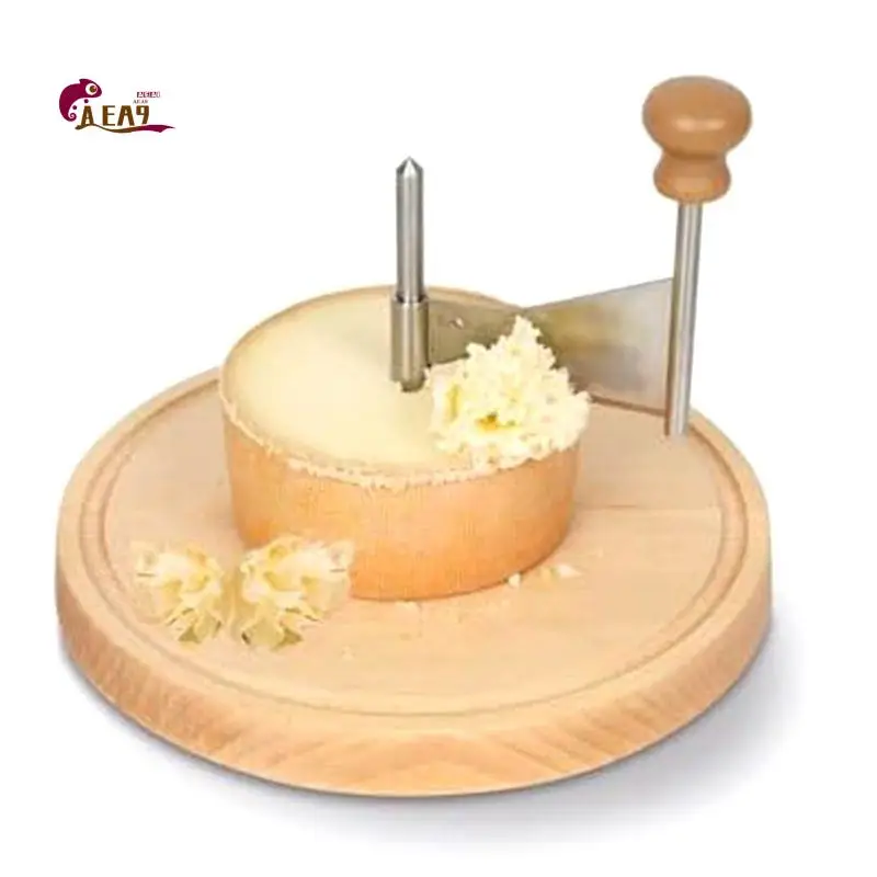 AEA9-Stainless Steel Cheese Curler & Cheese Shaver - Perfect For De Moine Cheese & Chocolate, Multifunctional & Rust-Proof
AEA9-Stainless Steel Cheese Curler & Cheese Shaver - Perfect For De Moine Cheese & Chocolate, Multifunctional & Rust-Proof