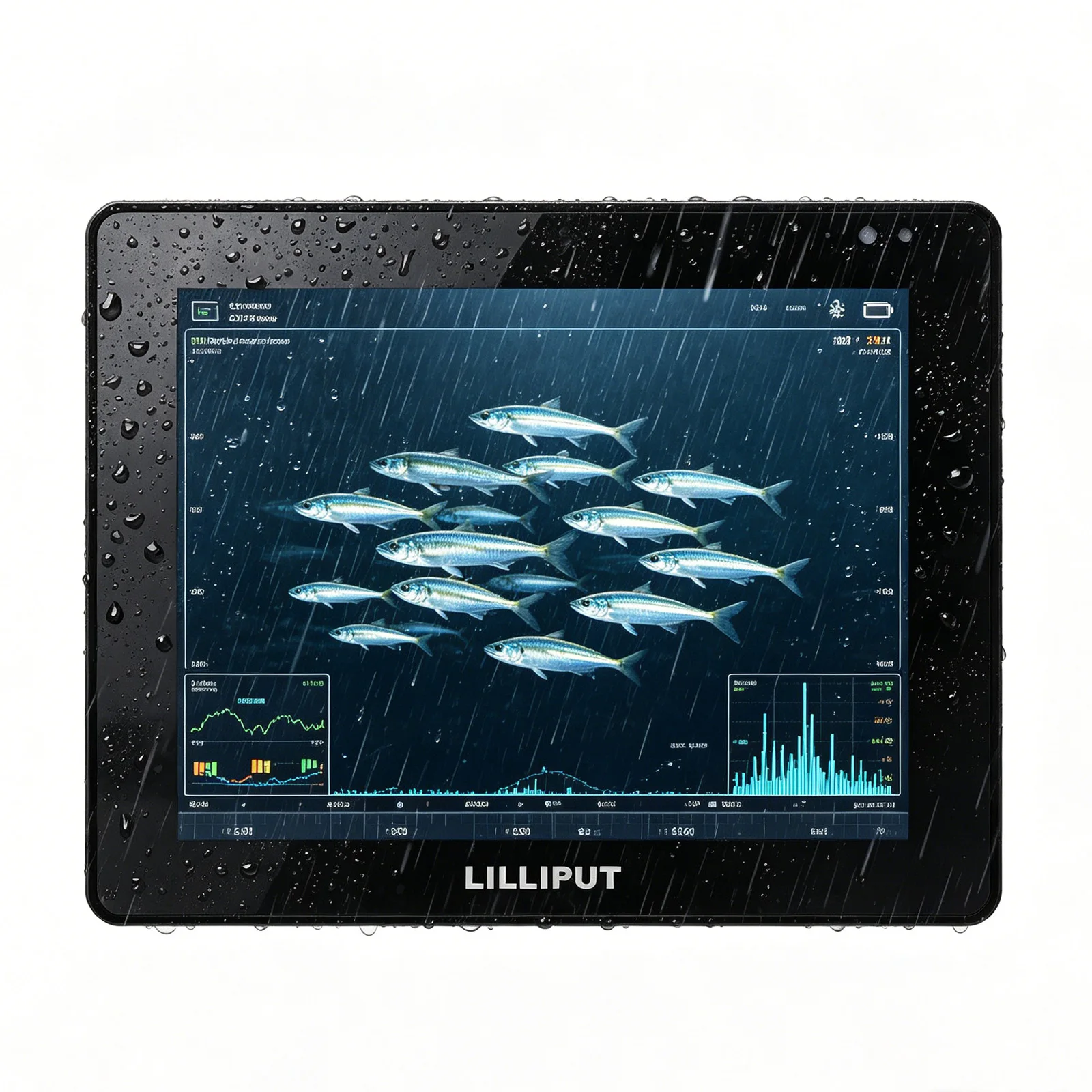 LILLIPUT Outdoor 8 Inch Industrial Grade Waterproof Marine Monitor with HDMI USB Touch Screen for Boat Fishfinder & Navigation
LILLIPUT Outdoor 8 Inch Industrial Grade Waterproof Marine Monitor with HDMI USB Touch Screen for Boat Fishfinder & Navigation