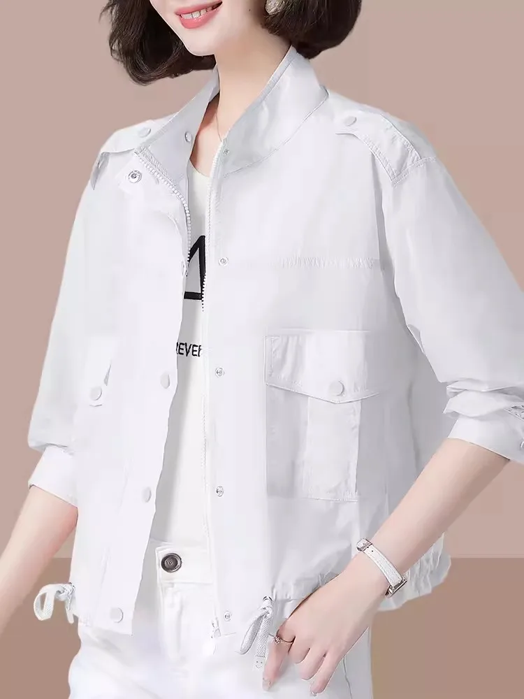 Summer 2026 Women's ort Lightweight Outdoor Faionable Loose Breathable Sun Protection Cardigan Pure Color Polyester Nylon
Summer 2026 Women's ort Lightweight Outdoor Faionable Loose Breathable Sun Protection Cardigan Pure Color Polyester Nylon