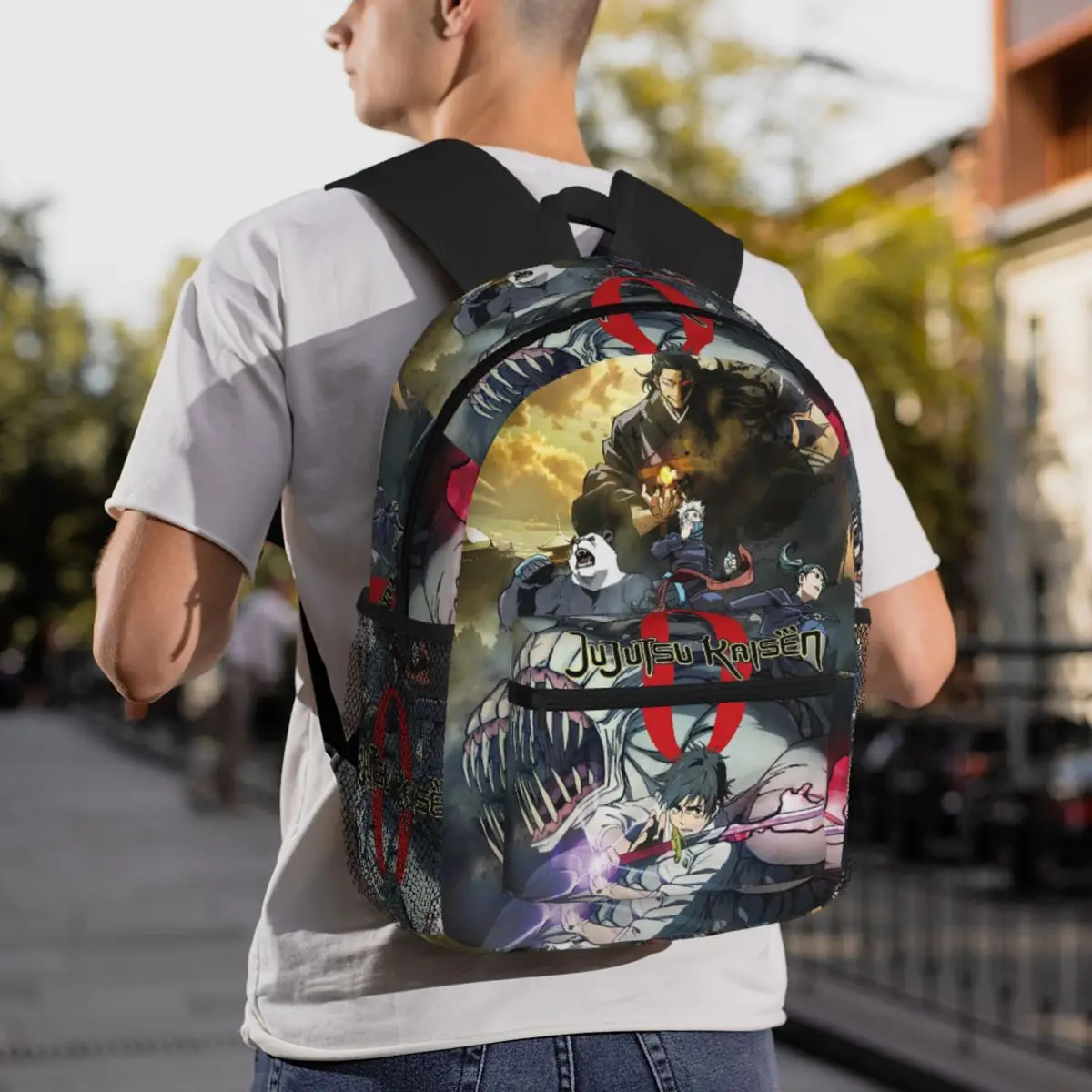 Студенческий рюкзак Jujutsu Kaisen, школьная сумка, походный дорожный рюкзак для мальчиков и девочек, модная сумка для книг, сумки на плечо
Студенческий рюкзак Jujutsu Kaisen, школьная сумка, походный дорожный рюкзак для мальчиков и девочек, модная сумка для книг, сумки на плечо