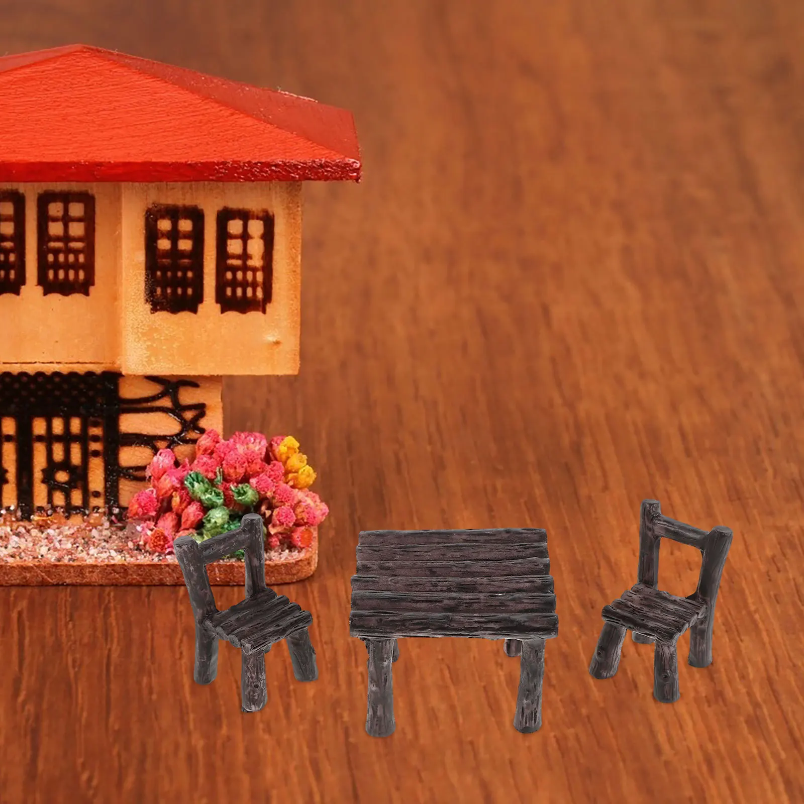 5 set Miniature Child Table Chair Set Natural Wood Texture Resin Dollhouse Furniture For Kids Role Play Learning Home
5 set Miniature Child Table Chair Set Natural Wood Texture Resin Dollhouse Furniture For Kids Role Play Learning Home
