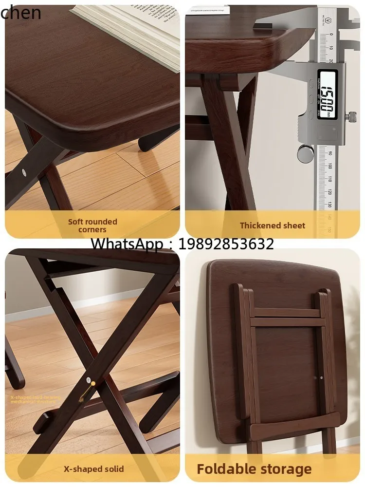 Folding Table All Solid Wood Dining Table Balcony Home Rental Small Dining
Folding Table All Solid Wood Dining Table Balcony Home Rental Small Dining