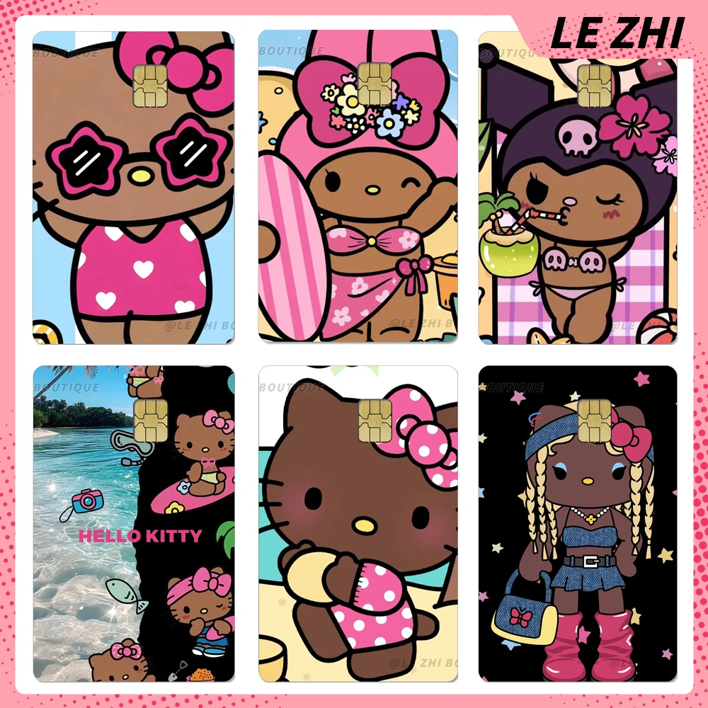 Sanrio Cartoon Black Skin Hello Kitty Bank Card Bus Metro Waterproof Sticker Anime Diy Shining Rainbow Star Love Film Sticker
Sanrio Cartoon Black Skin Hello Kitty Bank Card Bus Metro Waterproof Sticker Anime Diy Shining Rainbow Star Love Film Sticker