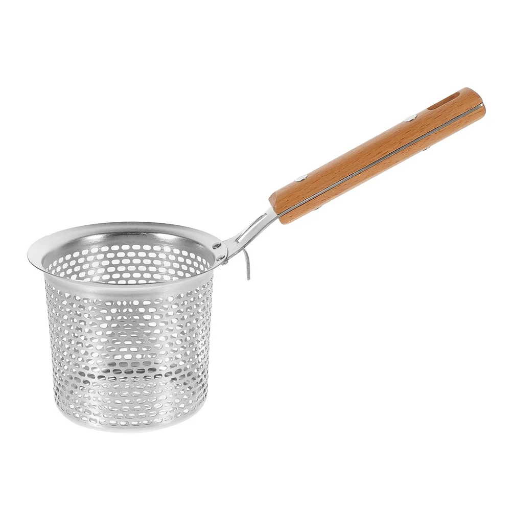 Stainless Steel Mesh Pasta Strainer Spoon Wooden Handle High Temperature Resistant Hot Pot Filter Basket Kitchen Noodle Colander
Stainless Steel Mesh Pasta Strainer Spoon Wooden Handle High Temperature Resistant Hot Pot Filter Basket Kitchen Noodle Colander