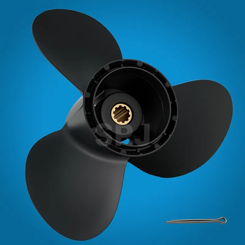 10 1/4*11 Outboard Propeller For Suzuki 25-30hp Boat Motor 58100-96420-019 3 Blade 10 Spline Aluminum Alloy Screw
10 1/4*11 Outboard Propeller For Suzuki 25-30hp Boat Motor 58100-96420-019 3 Blade 10 Spline Aluminum Alloy Screw