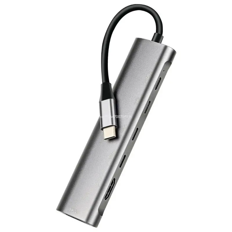 Type C Hub with 4K USB Type C PD Aluminum Alloy Design for PC Laptop DropShipping
Type C Hub with 4K USB Type C PD Aluminum Alloy Design for PC Laptop DropShipping