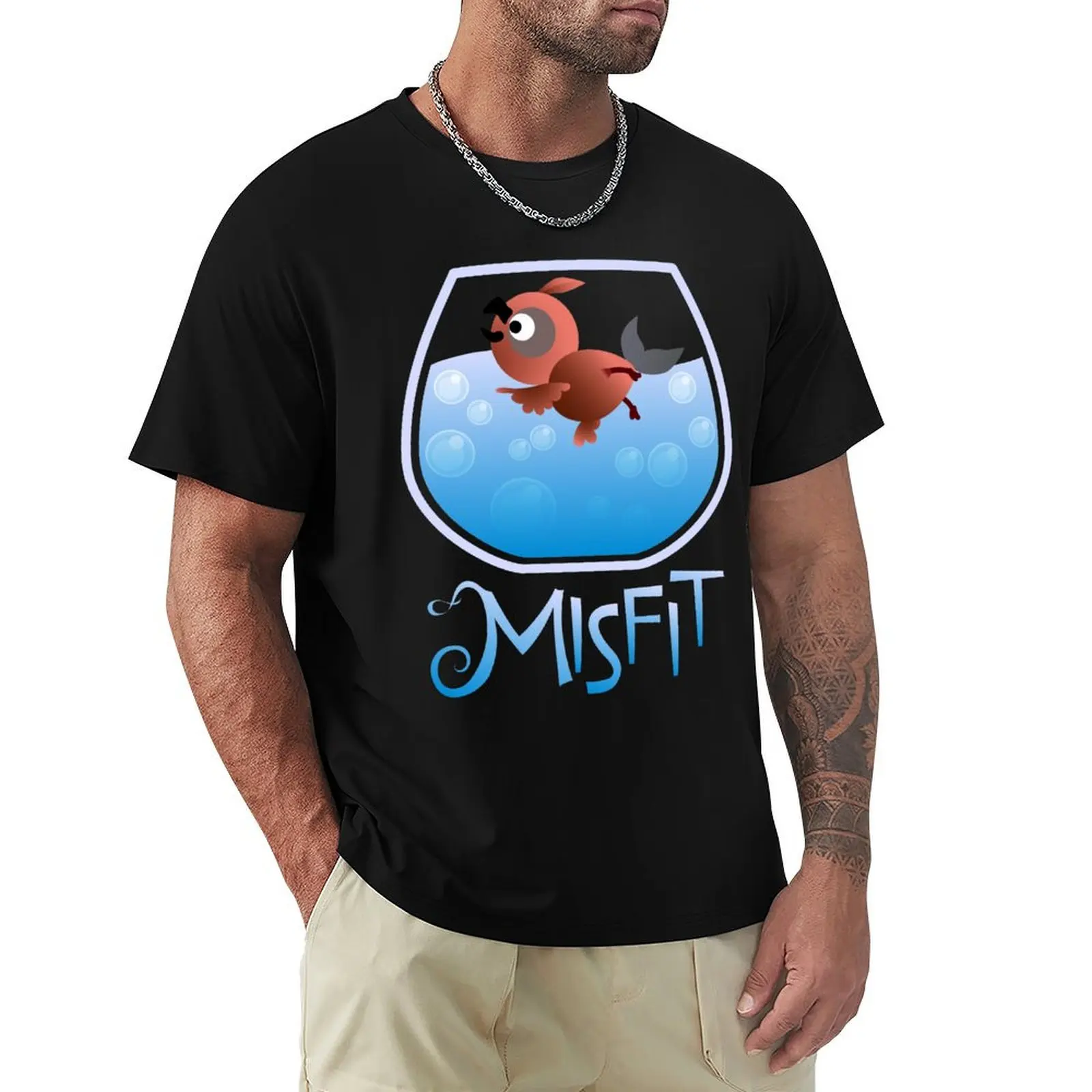 Misfits - Swimming Bird T-Shirt Streetwear Print Tee Shirt
Misfits - Swimming Bird T-Shirt Streetwear Print Tee Shirt