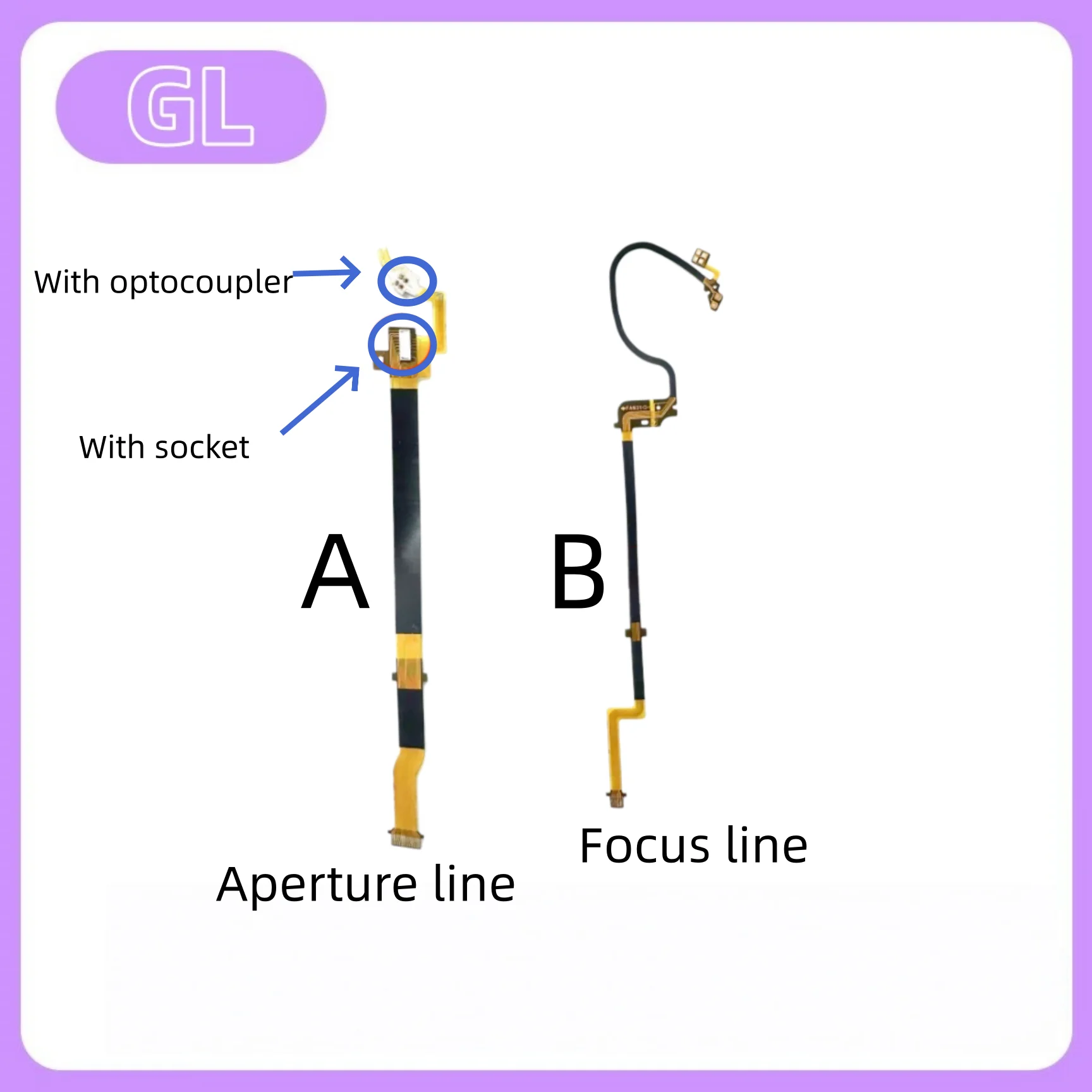 for Sony Cameras 24-240 Aperture Cable & Focus Cable
for Sony Cameras 24-240 Aperture Cable & Focus Cable