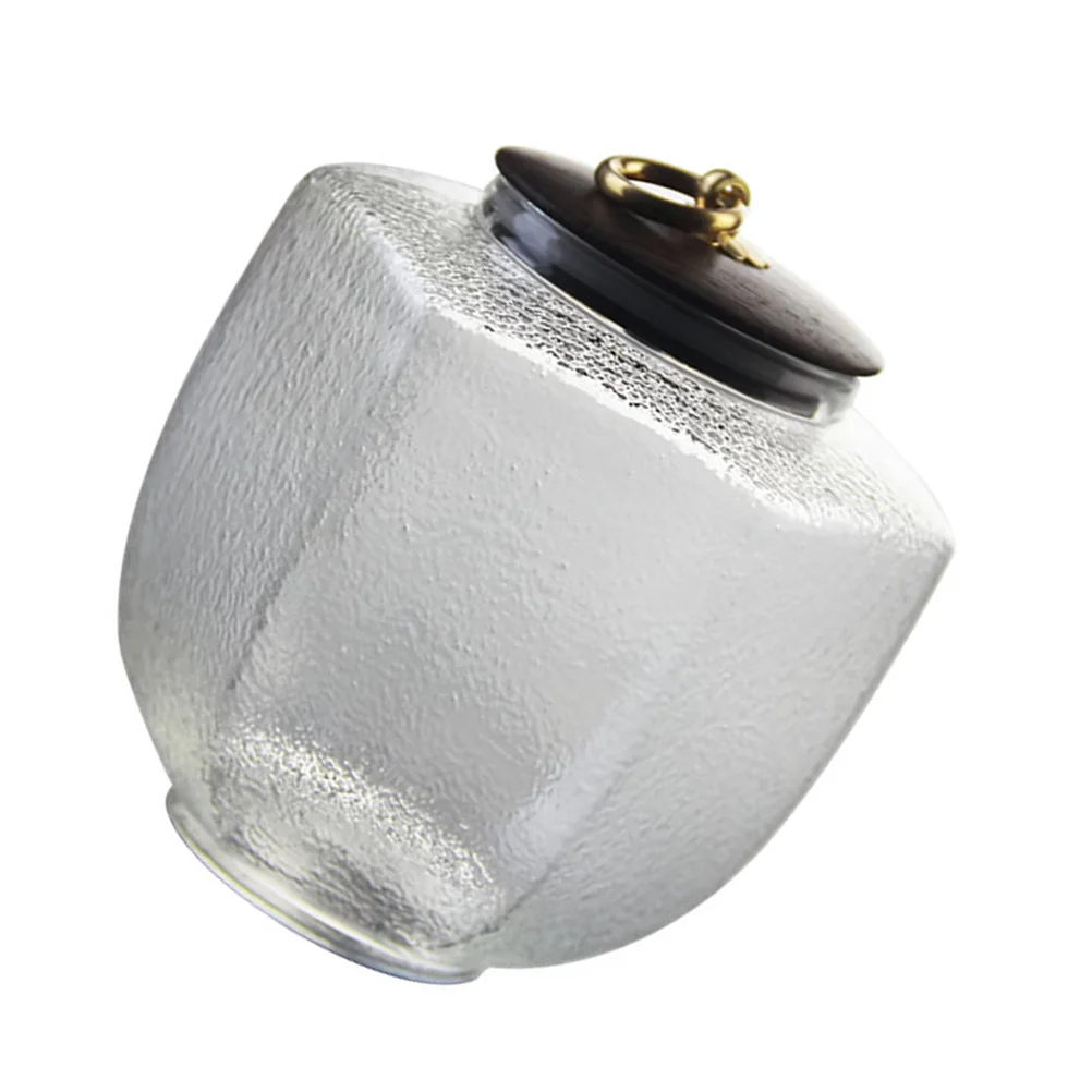 1Pcs Hammered Glass Tea Canister Elegant Craftsmanship Airtight Container for Storing Tea Grains Rice Beans Nuts Kitchen Food
1Pcs Hammered Glass Tea Canister Elegant Craftsmanship Airtight Container for Storing Tea Grains Rice Beans Nuts Kitchen Food