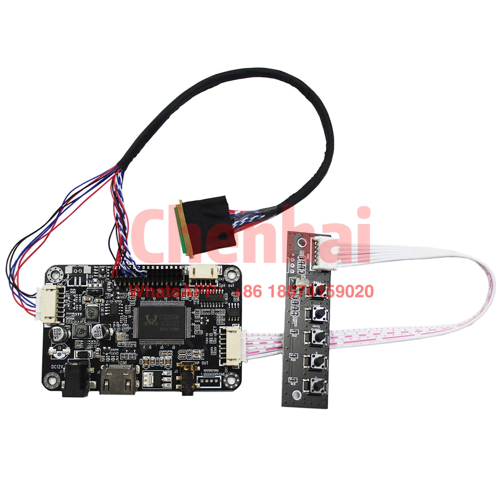 Печатная плата в сборе, печатные платы, 10,1 дюймов, 1024X600 Hd Mi To Lvds электронная печатная плата, печатная плата ЖК-контроллер
Печатная плата в сборе, печатные платы, 10,1 дюймов, 1024X600 Hd Mi To Lvds электронная печатная плата, печатная плата ЖК-контроллер