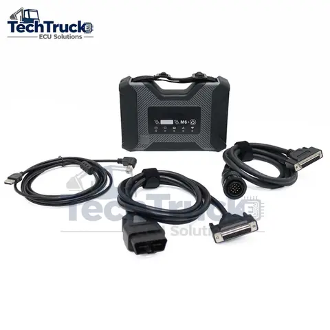 For Super PRO M6+ DoIP VCI WiFi Update Power Star C4 C6 Diagnostic Adapter Tool kit Full Function Is OEM for MB Car