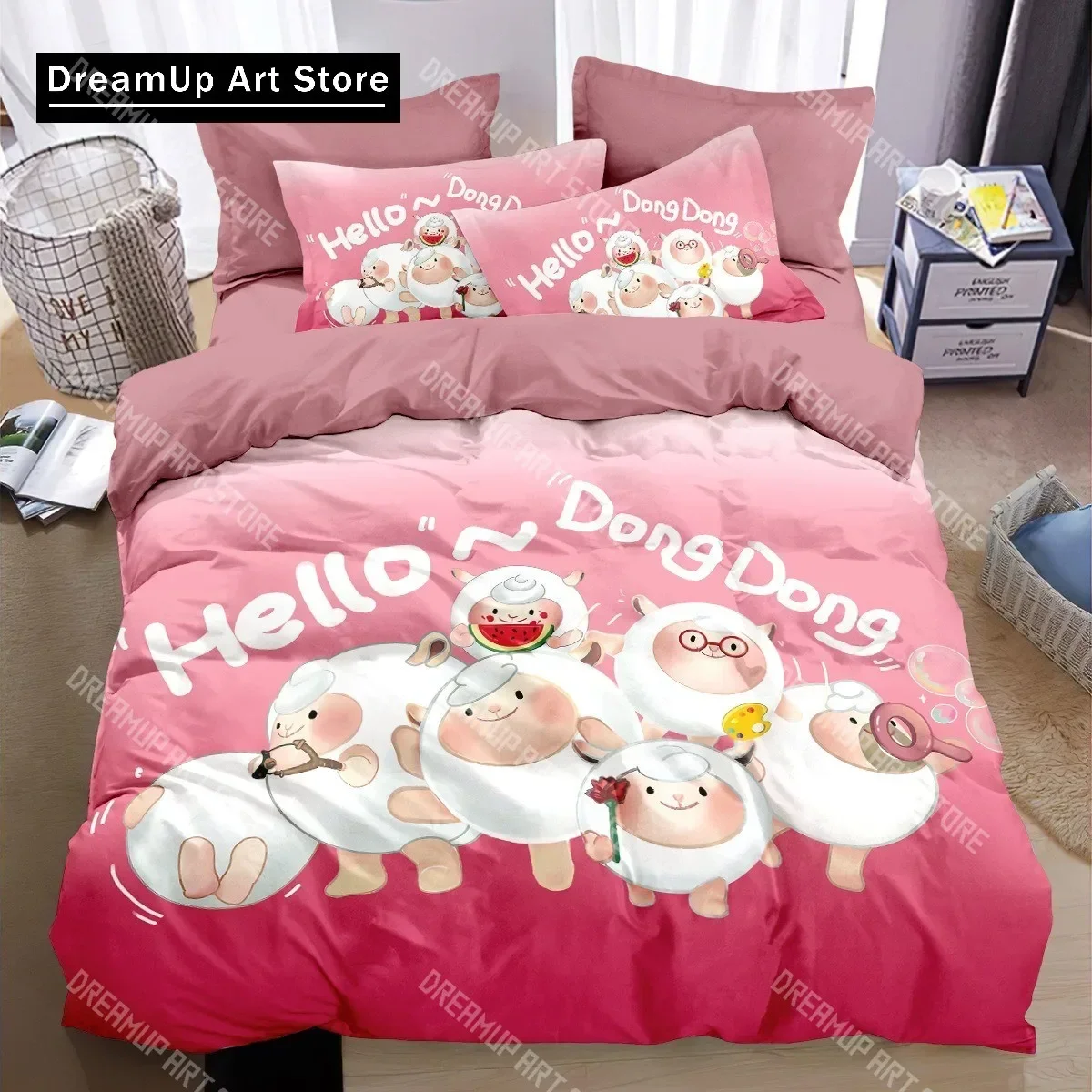 3D Print Cartoon Game Eggy Party Bedding Set Boys Girls Twin Queen King Size Duvet Cover Pillowcase Bed boys Adult Home Textiles
3D Print Cartoon Game Eggy Party Bedding Set Boys Girls Twin Queen King Size Duvet Cover Pillowcase Bed boys Adult Home Textiles