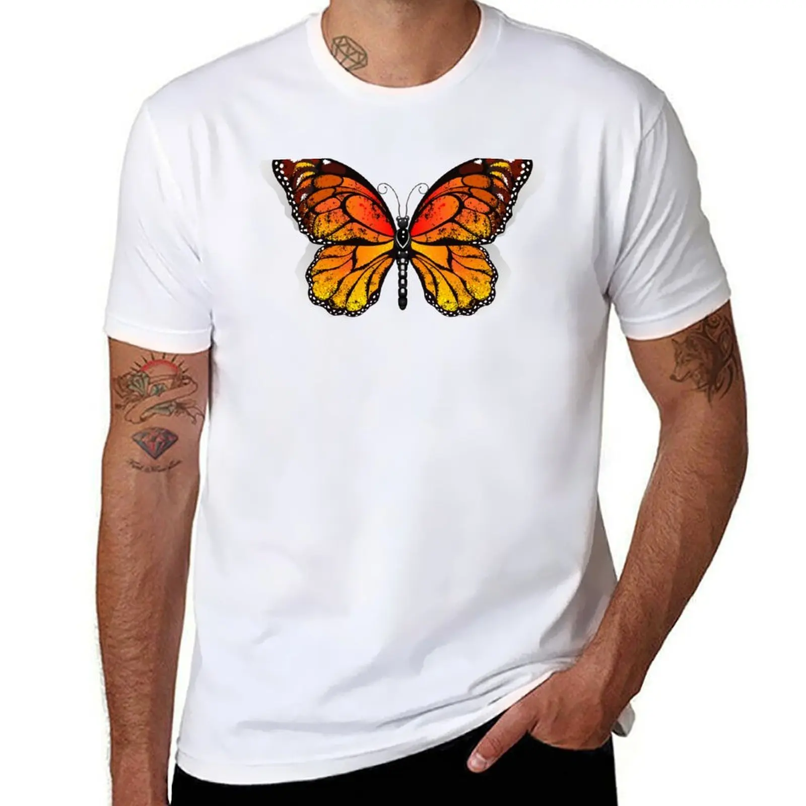 Orange Butterfly Monarch T-Shirt man t shirts high quality luxury brand funny t shirts dark humor T-Shirt
Orange Butterfly Monarch T-Shirt man t shirts high quality luxury brand funny t shirts dark humor T-Shirt