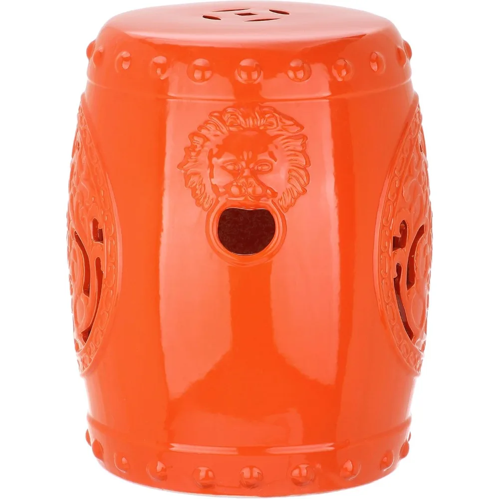 Decorative Garden Stools Dragon Coin Ceramic Decorative Garden Stool, 0, Orange 22"D X 20"W X 20"H
Decorative Garden Stools Dragon Coin Ceramic Decorative Garden Stool, 0, Orange 22"D X 20"W X 20"H