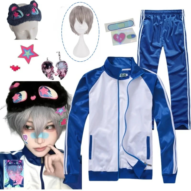 Anime Alien Cosplay Stage Costume Till Ivan Sportswear School Uniform Mask Stickers Wig Keychain for Adult Roleplay Outfits
Anime Alien Cosplay Stage Costume Till Ivan Sportswear School Uniform Mask Stickers Wig Keychain for Adult Roleplay Outfits