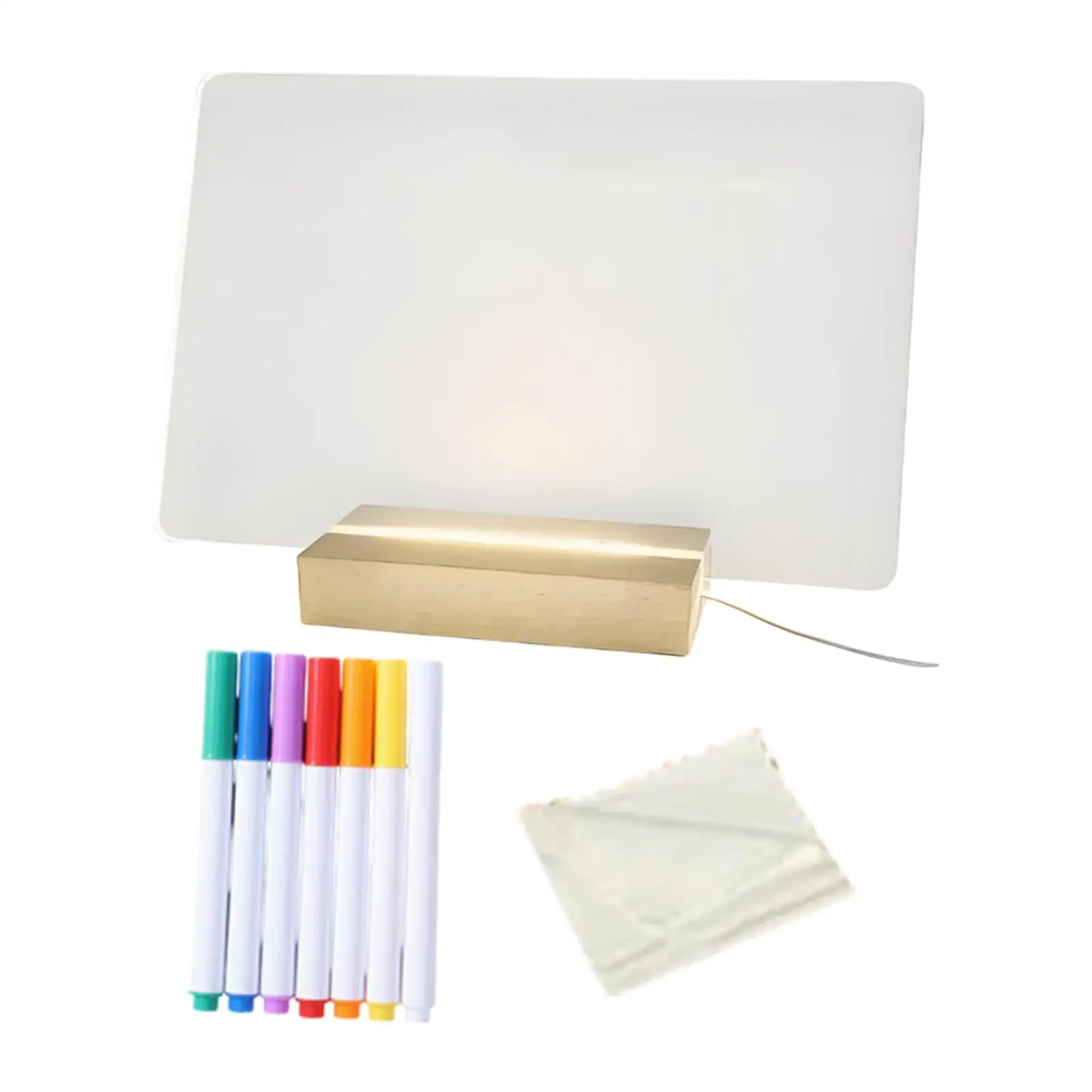 Acrylic Drying Erase Board Decorative Crafts Erasable Surface Bright LED Light for Farmhouse Dining Room TV Cabinet Indoor Home
Acrylic Drying Erase Board Decorative Crafts Erasable Surface Bright LED Light for Farmhouse Dining Room TV Cabinet Indoor Home