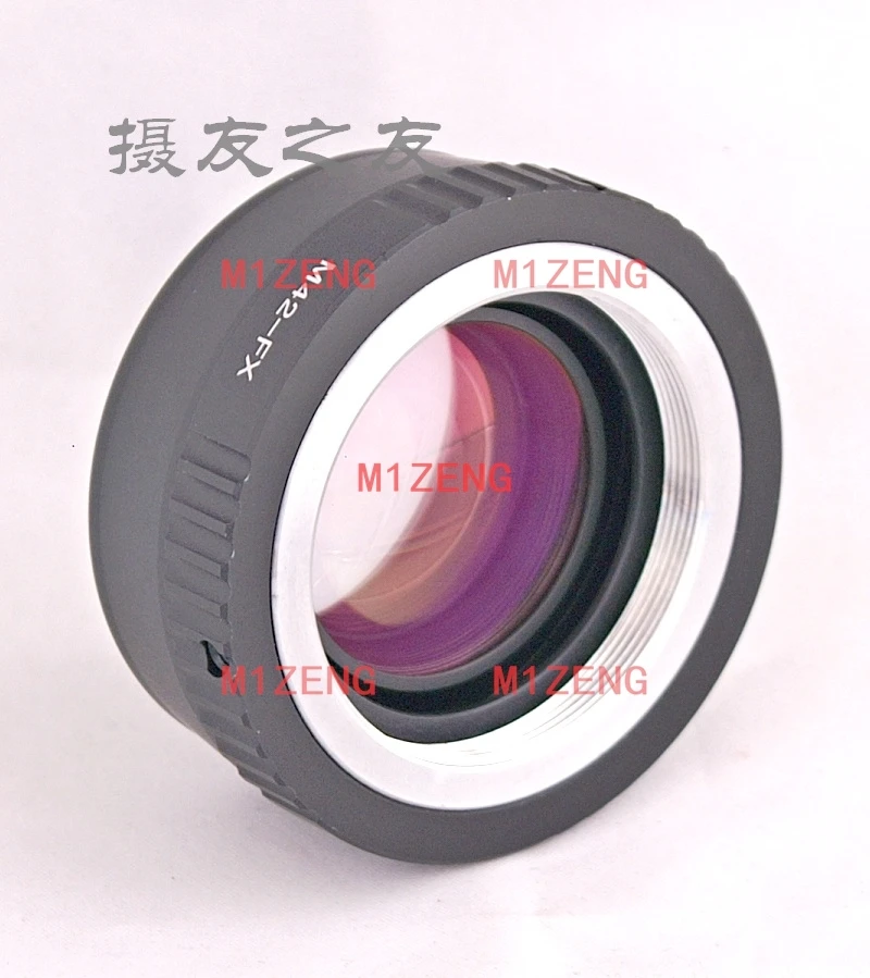 m42-fx Focal Reducer Speed Booster Turbo adapter ring for m42 Lens to fujifilm fx xt5 xt4 xh2 X-E5 xm5 xt30 xt100 xs20 camera
m42-fx Focal Reducer Speed Booster Turbo adapter ring for m42 Lens to fujifilm fx xt5 xt4 xh2 X-E5 xm5 xt30 xt100 xs20 camera