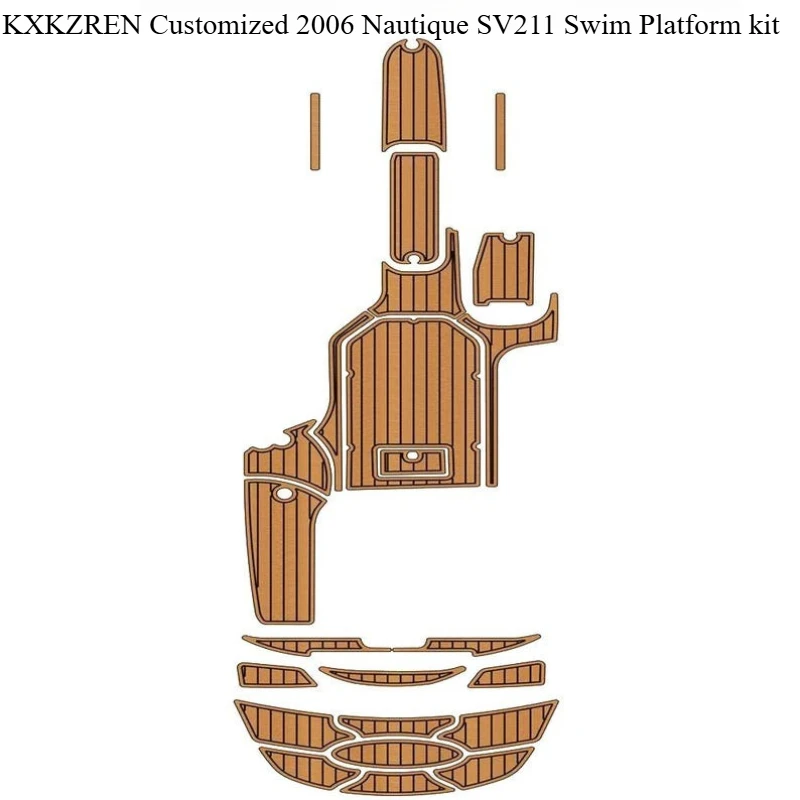 KXKZREN Custom 2006 Nautique SV211 Swim Platform Kit Motorboats/yacht Self-adhesive EVA Foam Flooring Pad Anti Slip Vehicle Pad
KXKZREN Custom 2006 Nautique SV211 Swim Platform Kit Motorboats/yacht Self-adhesive EVA Foam Flooring Pad Anti Slip Vehicle Pad
