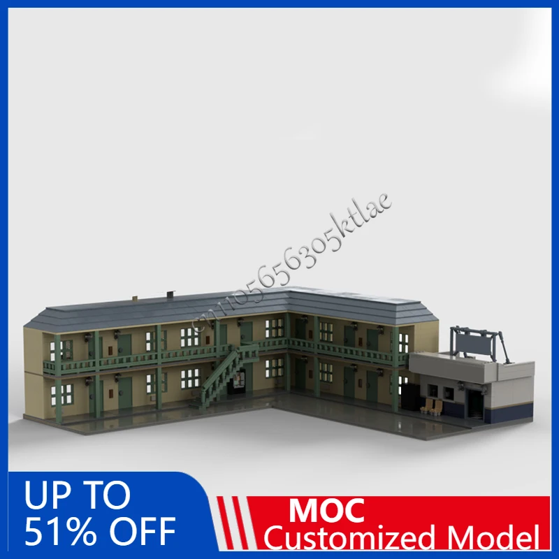 3443 шт., городская уличная сцена, мотель и гамбургер, Suplex MOC, модульный строительный блок, кирпичная модель, сделай сам, Рождественская игрушка в подарок
3443 шт., городская уличная сцена, мотель и гамбургер, Suplex MOC, модульный строительный блок, кирпичная модель, сделай сам, Рождественская игрушка в подарок