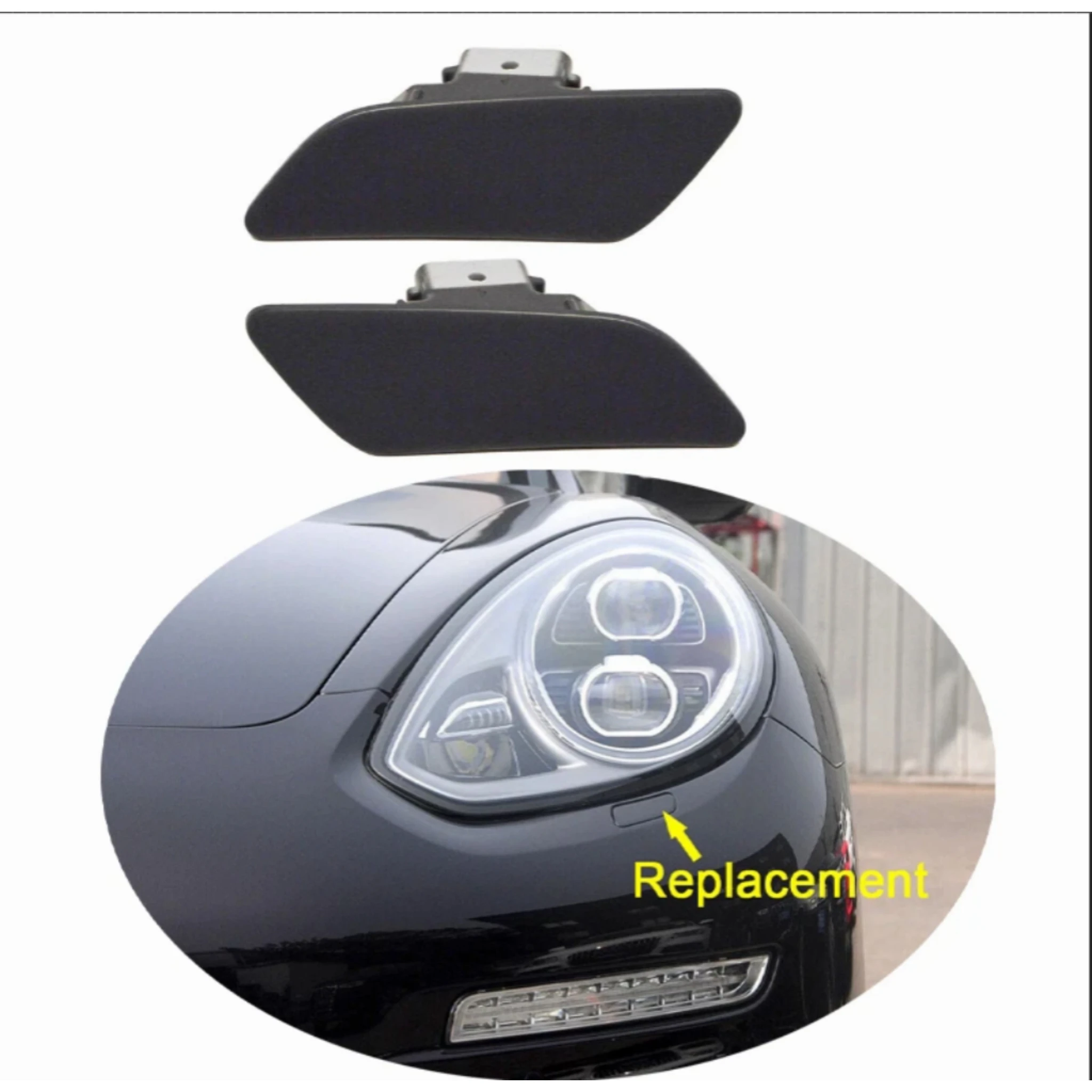 Left Right Headlight Washer Jet Nozzle Cover For Porsche Panamera 2014-2016 97050573100 97050573200
Left Right Headlight Washer Jet Nozzle Cover For Porsche Panamera 2014-2016 97050573100 97050573200