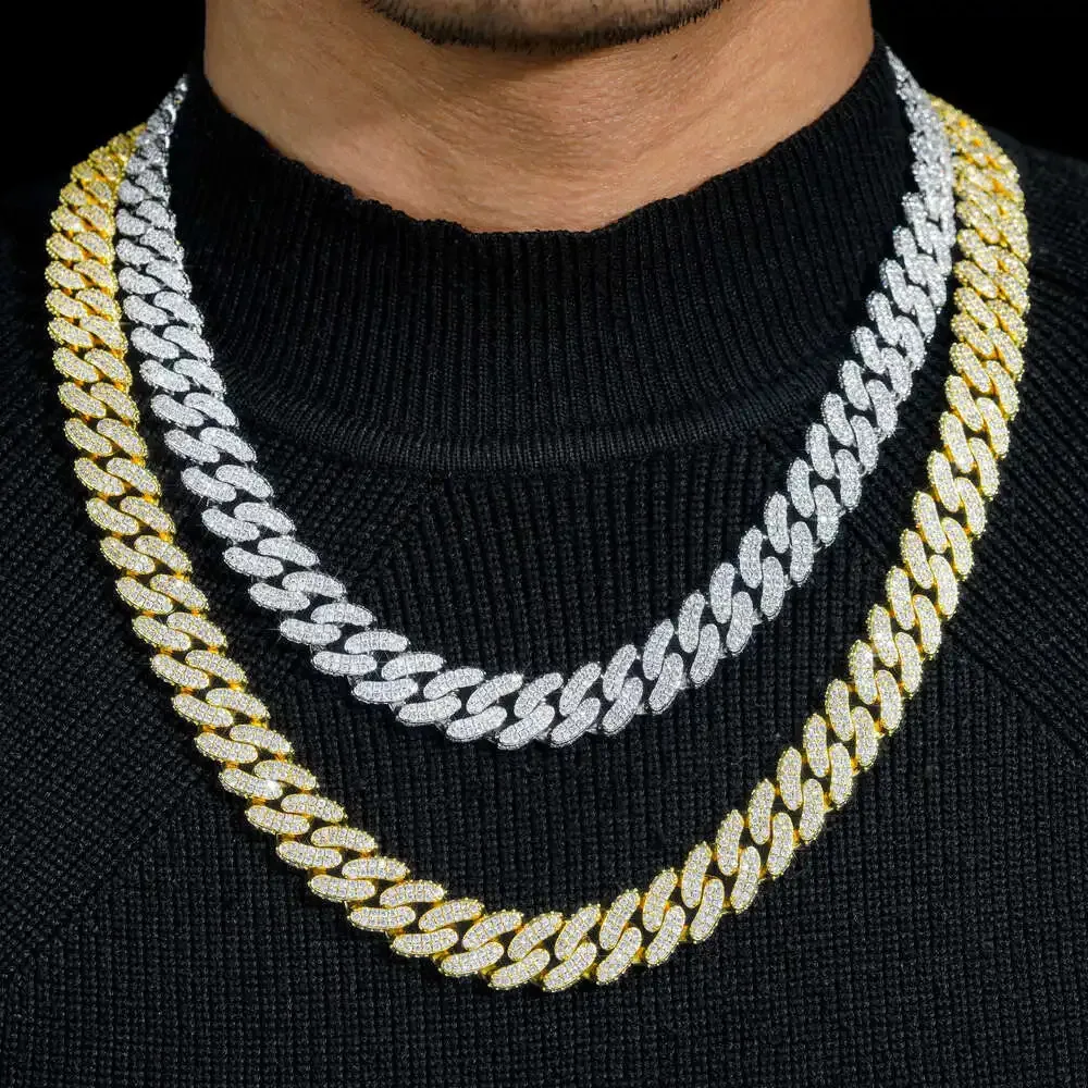 Wholesale Price Fashion Hip Hop Jewelry Brass 13mm 5a Cz Cuban Chain Gold Rhodium Plated Cubic Zirconia Cuban Link Necklaces
Wholesale Price Fashion Hip Hop Jewelry Brass 13mm 5a Cz Cuban Chain Gold Rhodium Plated Cubic Zirconia Cuban Link Necklaces