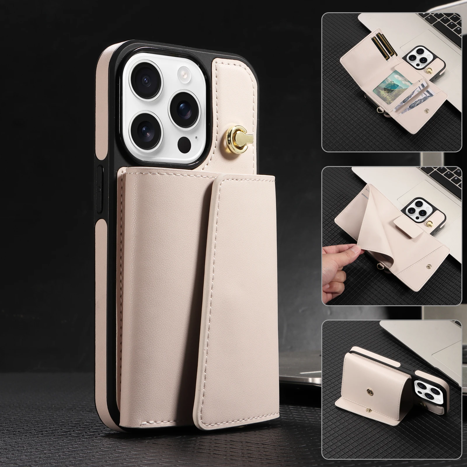 Кожаный чехол-кошелек CAESBON для iPhone 16, Pro Max 15, 14, 13, 12, 11, чехол-раскладушка через плечо
Кожаный чехол-кошелек CAESBON для iPhone 16, Pro Max 15, 14, 13, 12, 11, чехол-раскладушка через плечо