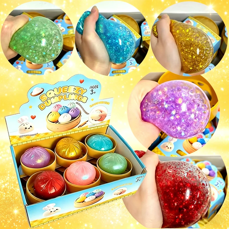 Push Bubble Colorful Dumpling Squishes Stress With Steamer Cute Anxiety Toy Soft Decompression Dough For Adults Prospector
Push Bubble Colorful Dumpling Squishes Stress With Steamer Cute Anxiety Toy Soft Decompression Dough For Adults Prospector