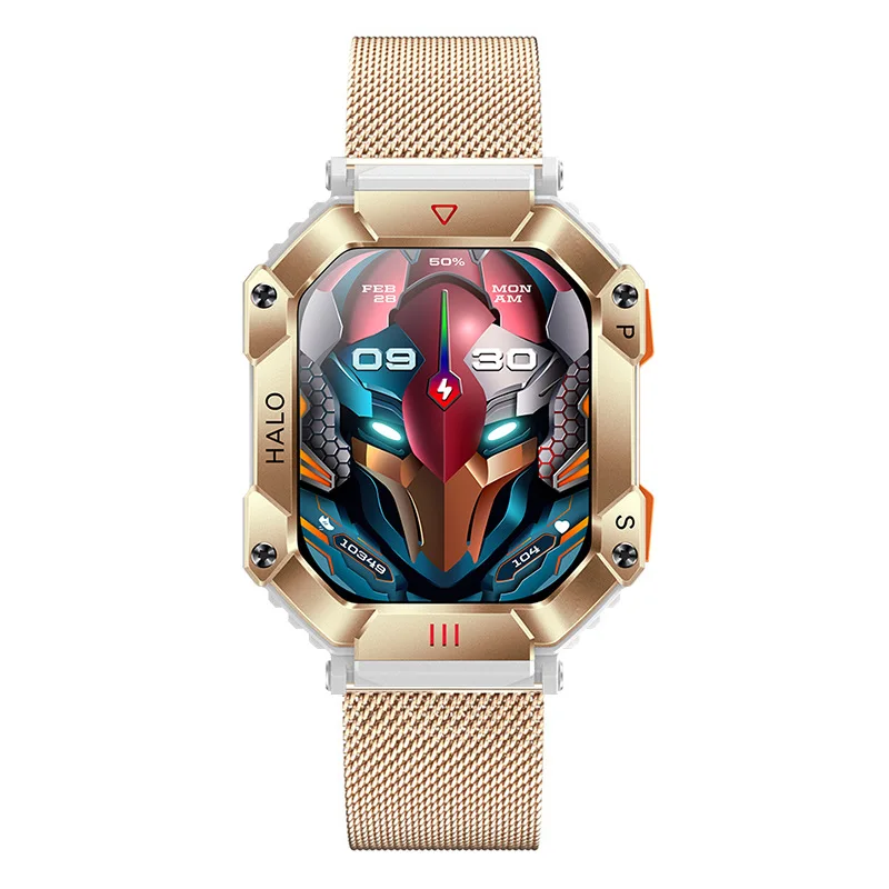 KR80 smart watch heart rate bluetooth call AI voice assistant step counting outdoor sports watch smart bracelet
KR80 smart watch heart rate bluetooth call AI voice assistant step counting outdoor sports watch smart bracelet