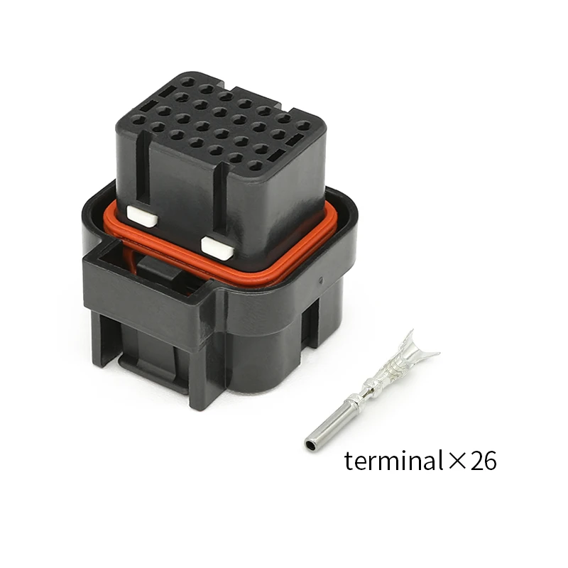 3-1437290-8 Automotive waterproof connector 26 core 4 card slot AMP series wiring harness plug connector
3-1437290-8 Automotive waterproof connector 26 core 4 card slot AMP series wiring harness plug connector