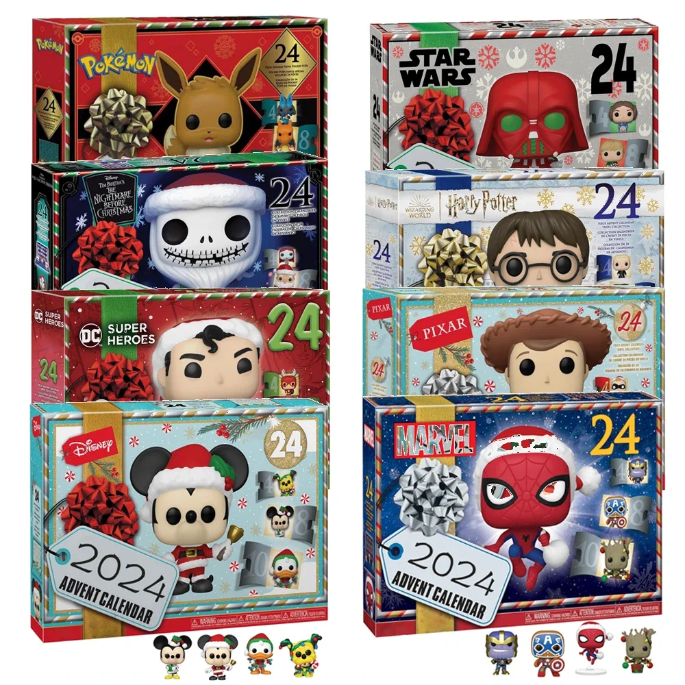 Mickey Advent Calendar Pikachu Spiderman Star Wars Harrys Potters Countdown Calendars Model Doll Toys Children Christmas Gifts
Mickey Advent Calendar Pikachu Spiderman Star Wars Harrys Potters Countdown Calendars Model Doll Toys Children Christmas Gifts