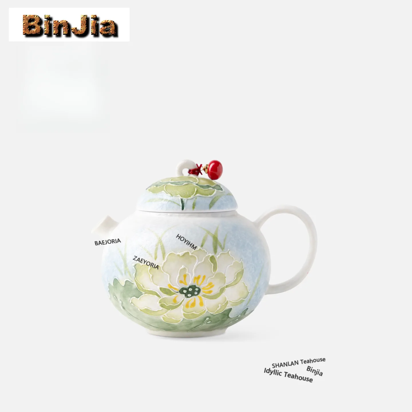 150ml Hand-painted Green Lotus Teapot Zen Tea Infuser Pot Tea Making Kettle With Filter Puer Teaset Supplies Collection Craft
150ml Hand-painted Green Lotus Teapot Zen Tea Infuser Pot Tea Making Kettle With Filter Puer Teaset Supplies Collection Craft