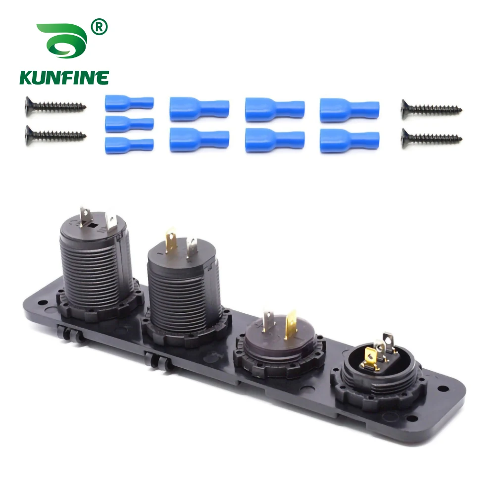 Multifunctional Combination Socket Car Charger 4.8A Dual USB with Voltmeter Touch Screen Switch
Multifunctional Combination Socket Car Charger 4.8A Dual USB with Voltmeter Touch Screen Switch