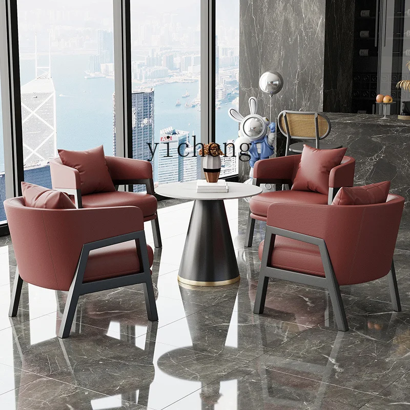 one table four chairs hotel business single sofa balcony lounge area reception negotiation leisure table and chair combination
one table four chairs hotel business single sofa balcony lounge area reception negotiation leisure table and chair combination