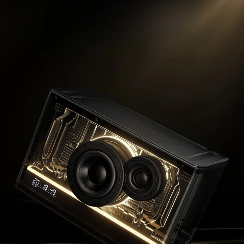 Light cold energy speakers, Bluetooth computer stereo, video game desktop stereo, trendy ambient light
Light cold energy speakers, Bluetooth computer stereo, video game desktop stereo, trendy ambient light
