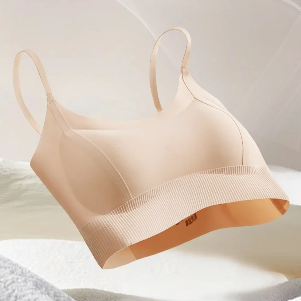 Padded Support Women Wire Free Lingerie U-shaped Back Fixed pad Seamless Bra Comfortable Thin Full Coverage Underwear for Sports
Padded Support Women Wire Free Lingerie U-shaped Back Fixed pad Seamless Bra Comfortable Thin Full Coverage Underwear for Sports
